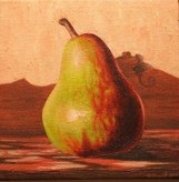 Green-red pear<br />